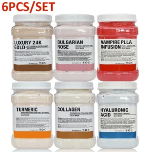 6PCS Jelly Mask Powder